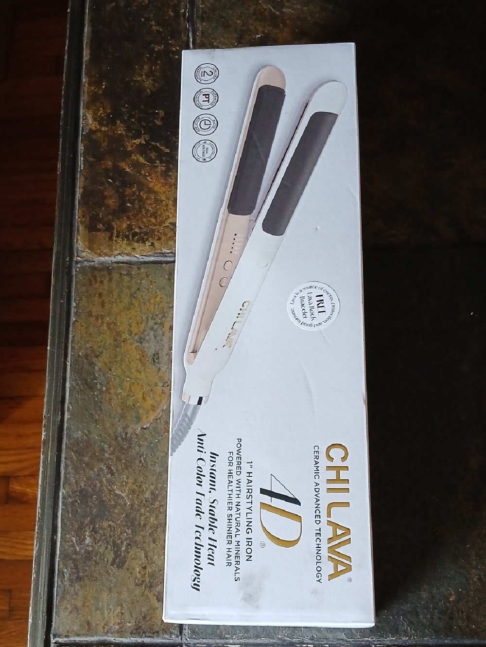 Chi lava flat iron 1” inch.  C